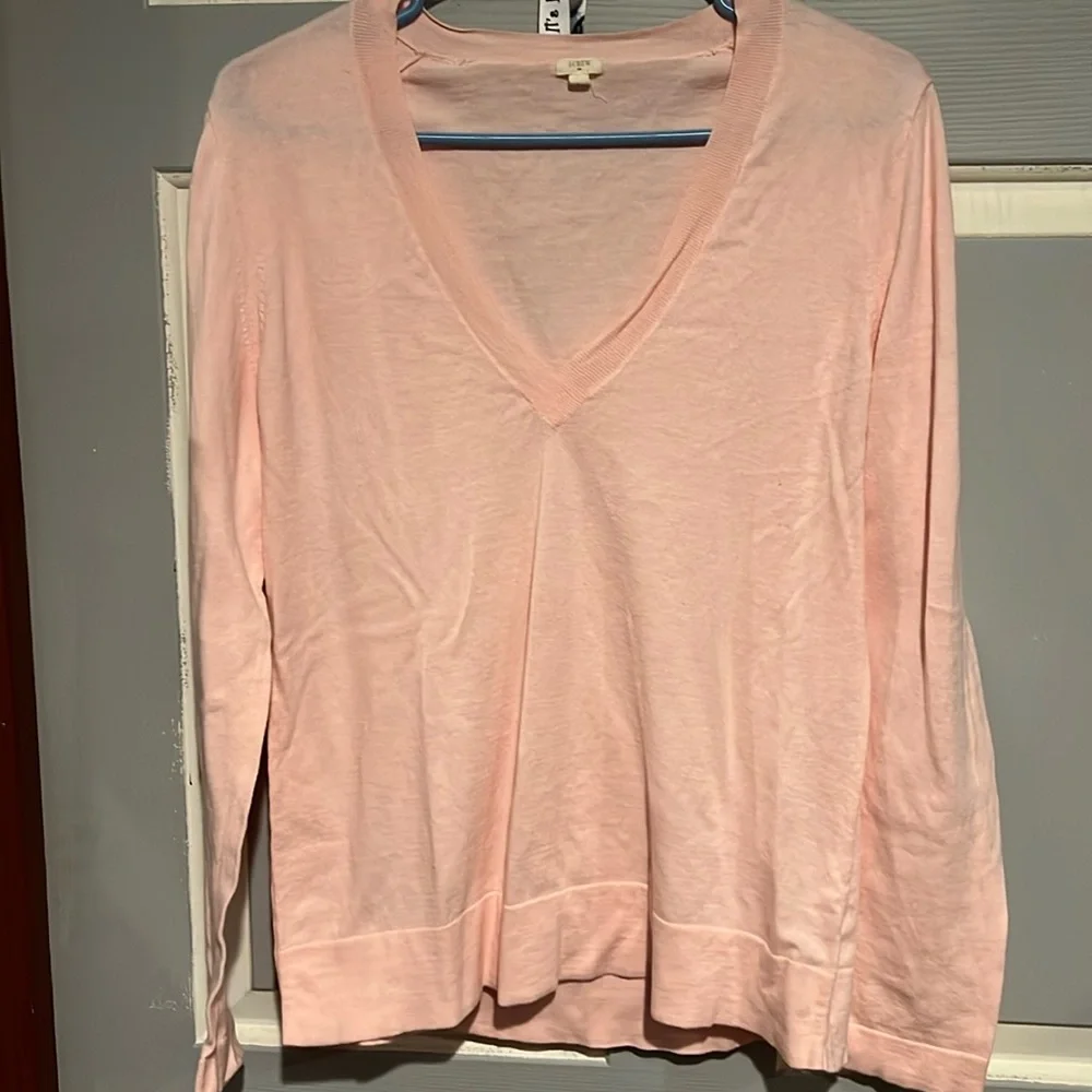 J. Crew v neck sweater - Picture 2 of 4